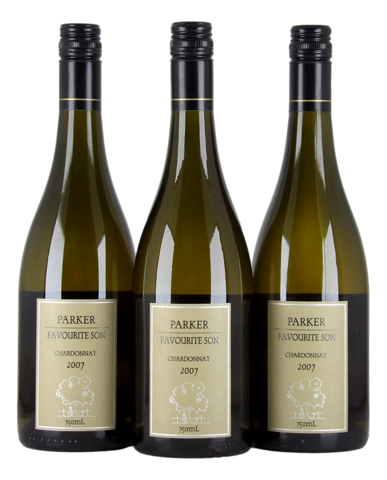 Parker Coonawarra Estate Chardonnay Favourite Son 2007 (3x 750mL)