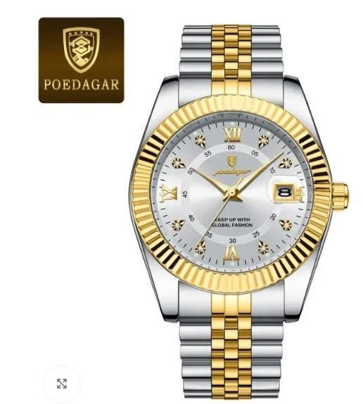 High Quality Simulated Diamond Men's Quartz Watch