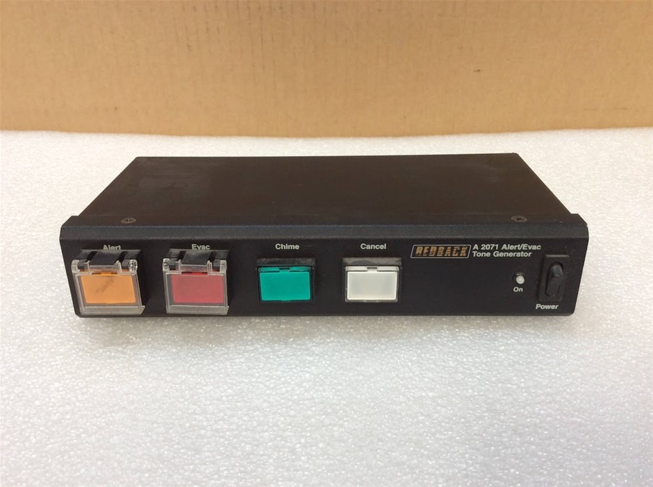 Redback A 2071 Alert/Evac Tone Generator