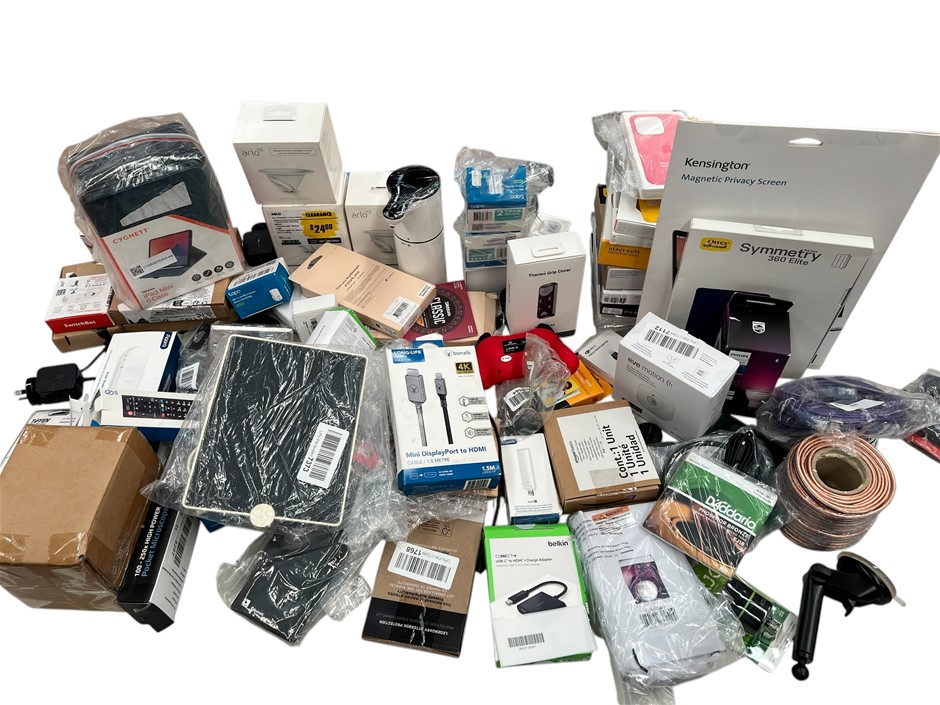 Assorted Electronics & Accessories. NB: Products Are Untested/Condition Unk