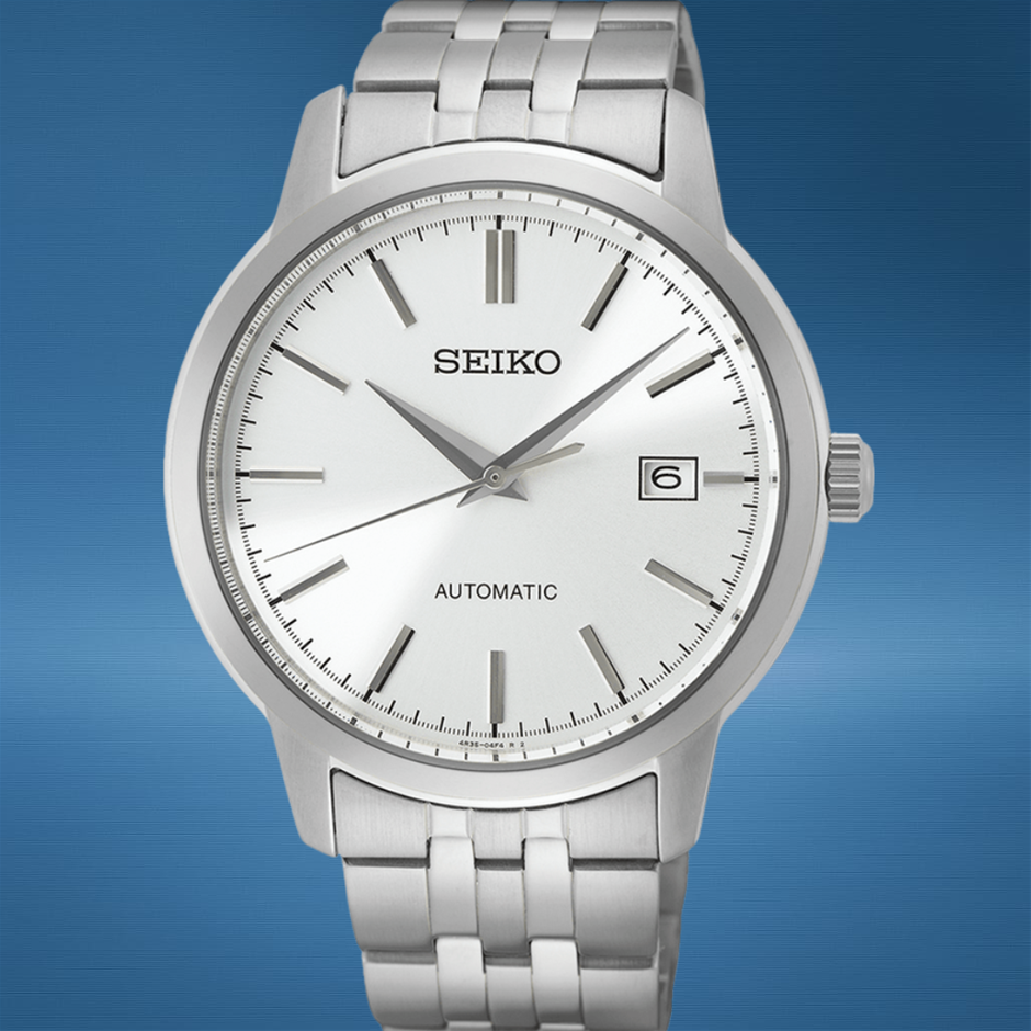 SEIKO 41.2MM STAINLESS STEEL SRPH85K AUTOMATIC STEEL DIAL BXP & COA