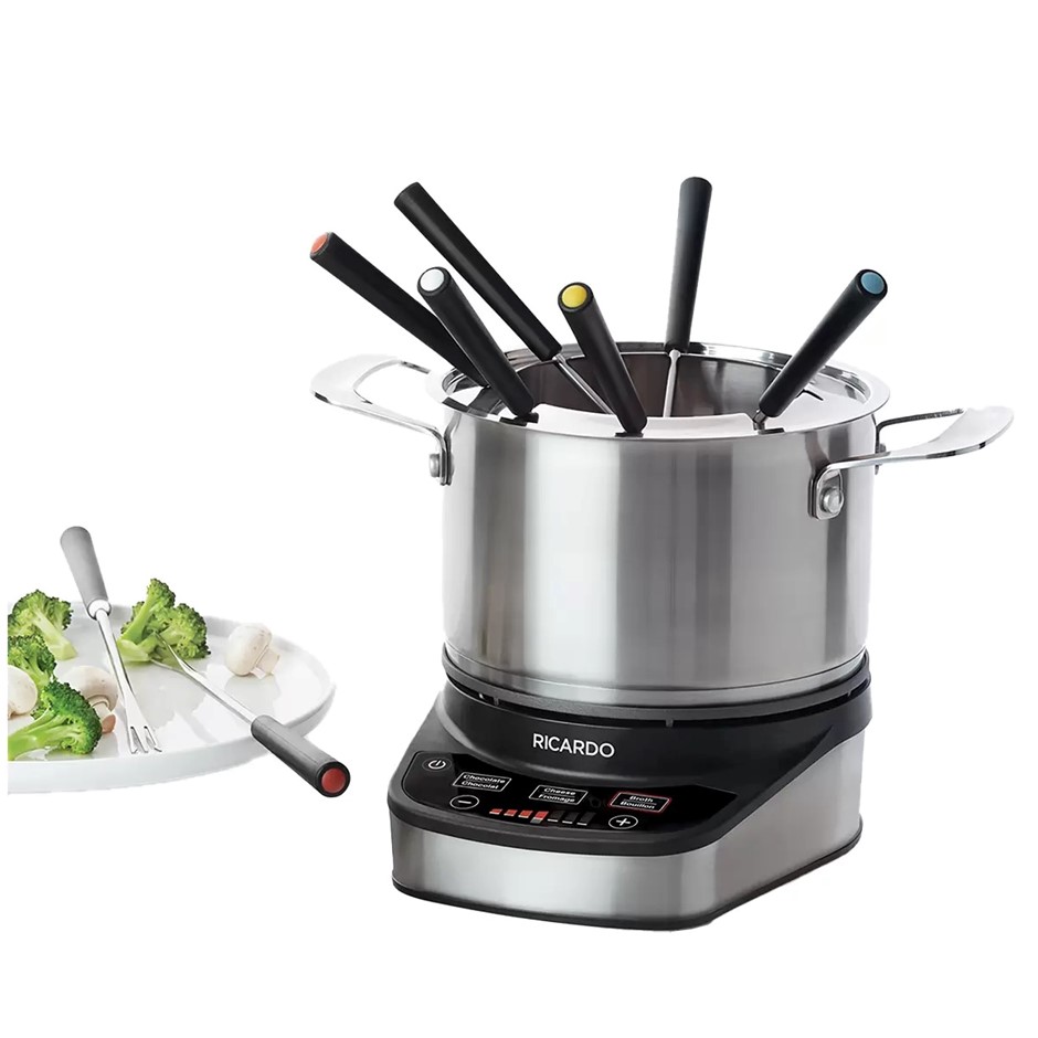 RICARDO Digital Electric Fondue 3L, Model 063402-001-0000. NB: no box