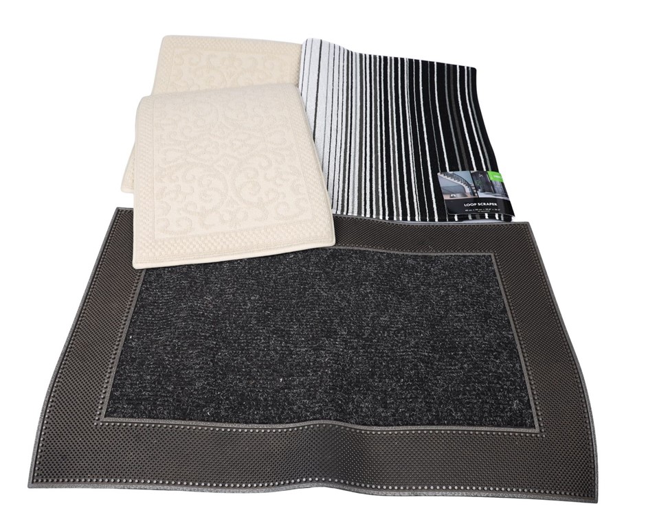 4 x Assorted Floor Mats.