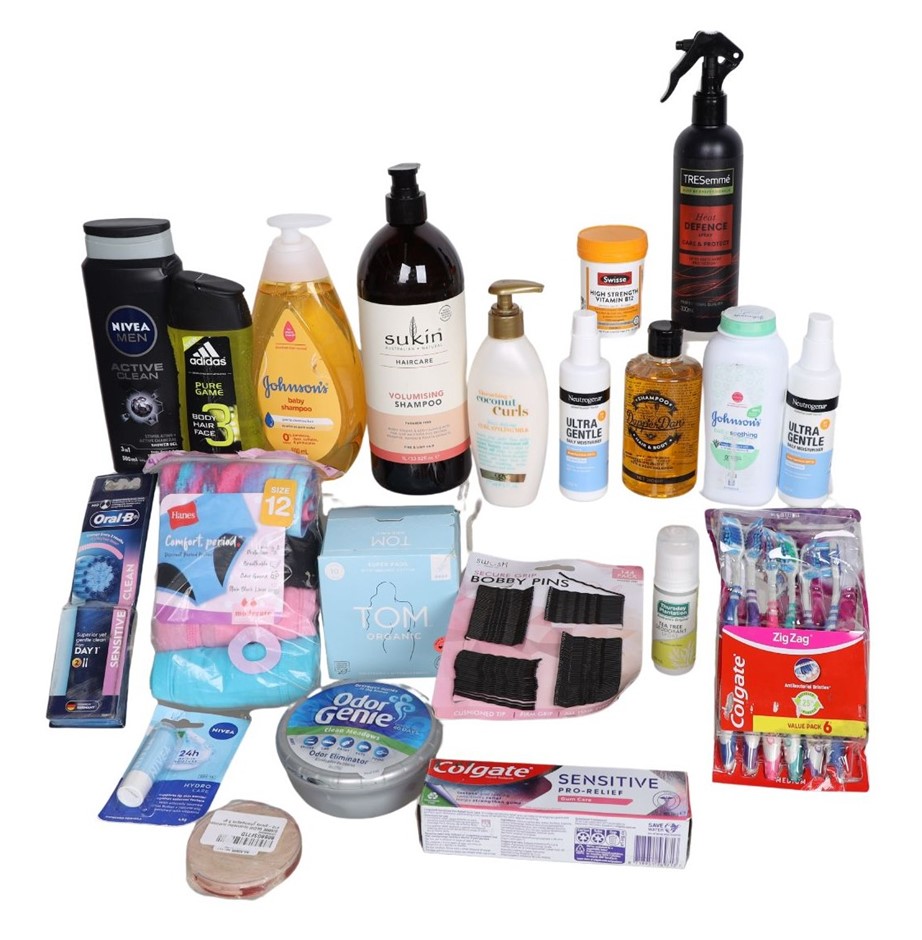 20 x Assorted Body Hygiene Care Products, Incl: JOHNSON'S, NIVEA & More. N.