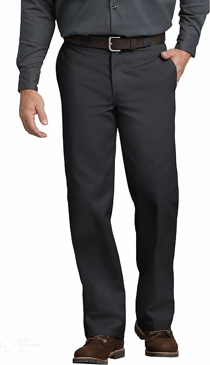 DICKIES Men's Original 874 Work Pant, 29W x 32L, Black, 874BK. Buyers Note