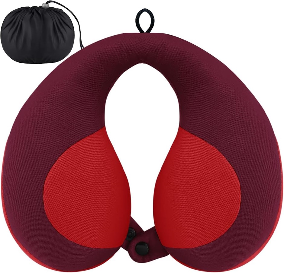 INFANZIA Kid's Chin Supporting Travel Neck Pillow, Prevent Head from Fallin