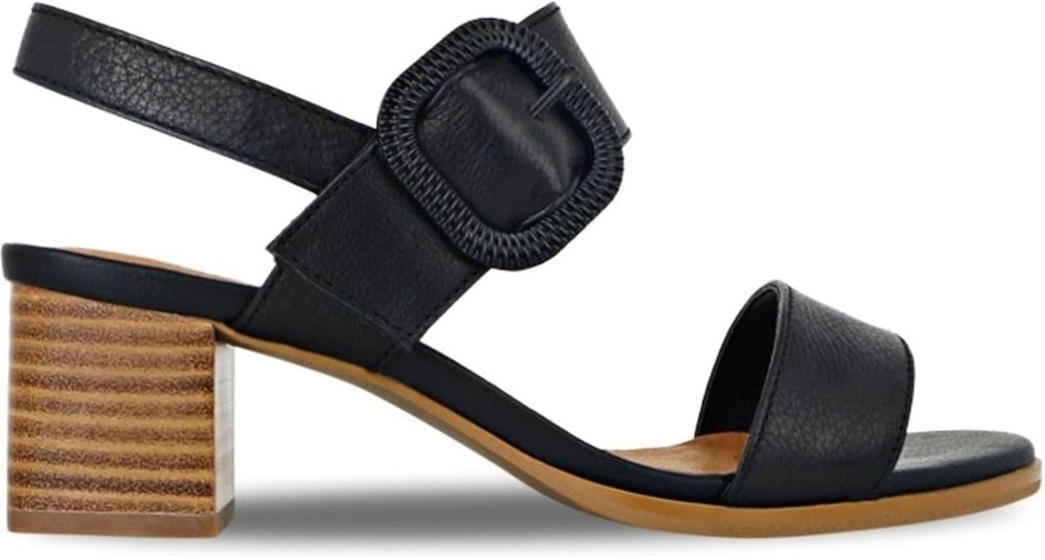 NATURAL COMFORT Women's Chita Sandal, EU38, Black, G02004. Buyers Note - D