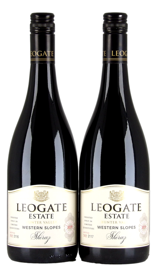 Leogate Western Slopes Reserve Shiraz 2019 (2x 750mL) Hunter
