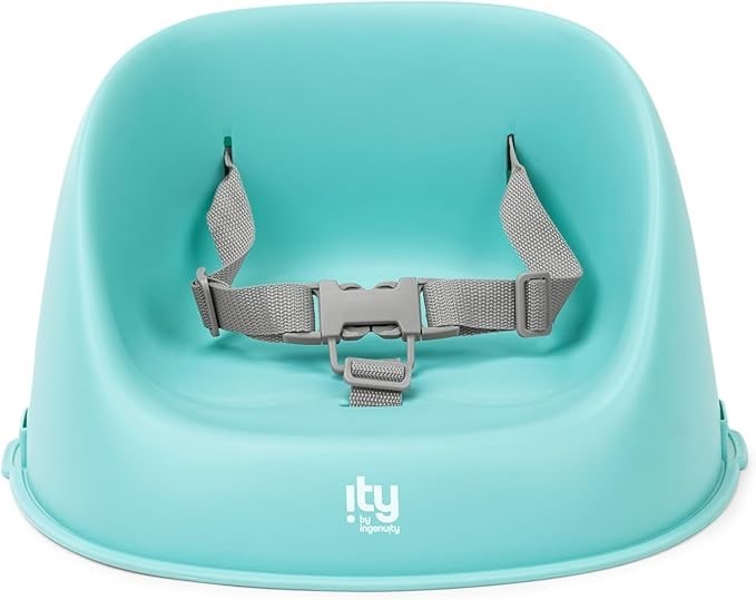 INGEUINTY My Spot Easy-Clean Baby Booster Seat, Teal.