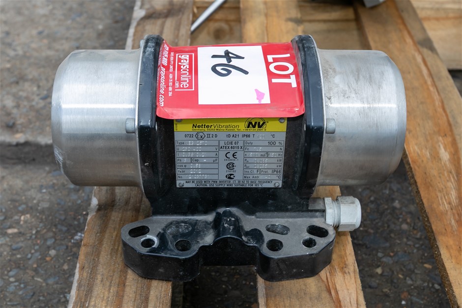 2012 Netter NEG2570 Machine Vibrator Unit