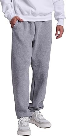 RUSSELL ATHLETIC Men's Dri-Power Closed-Bottom Sweatpants with Pockets, Lar