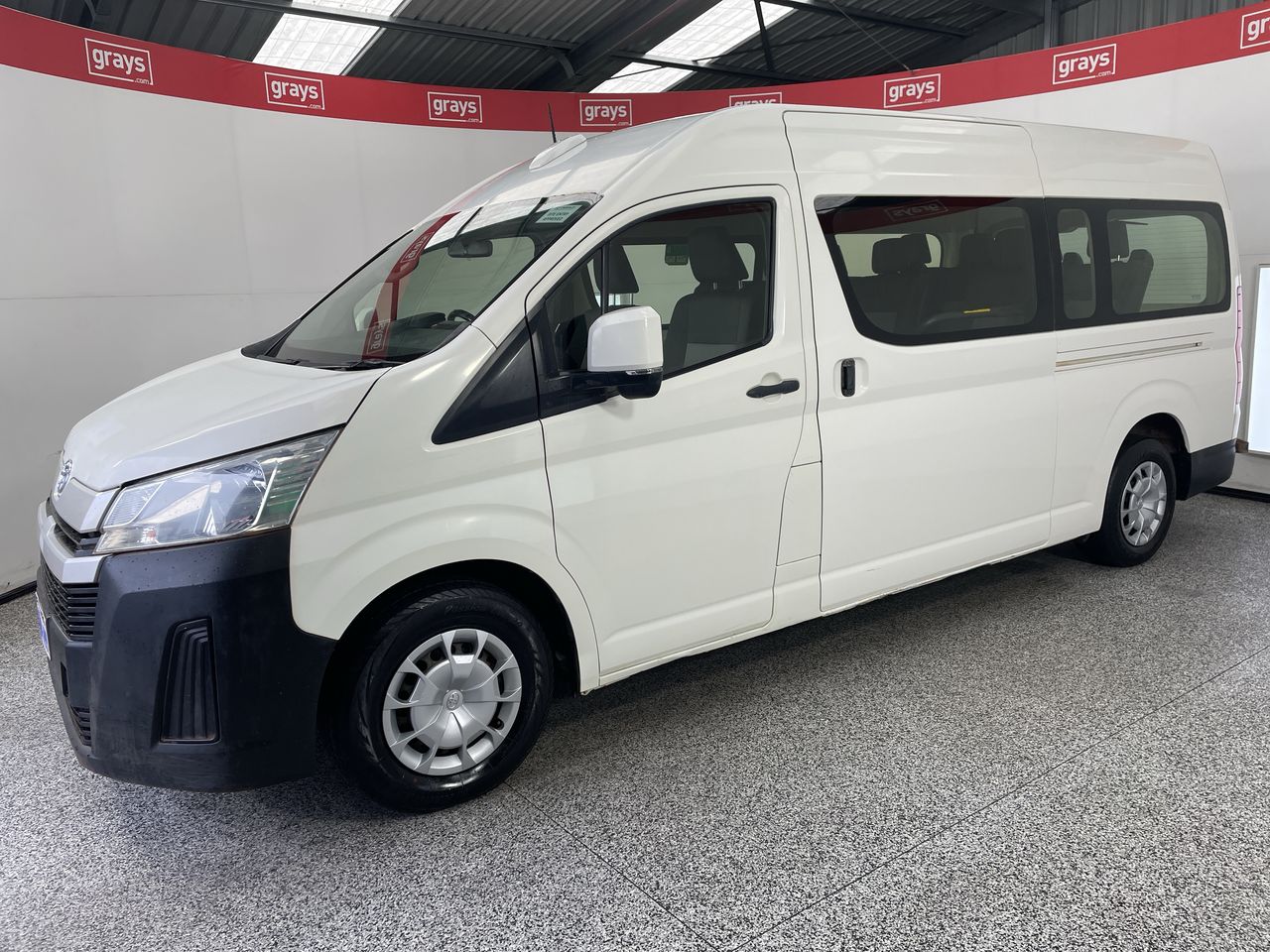 2021 Toyota HiAce Bus GDH320R Turbo Diesel Automatic 12 Seats Bus