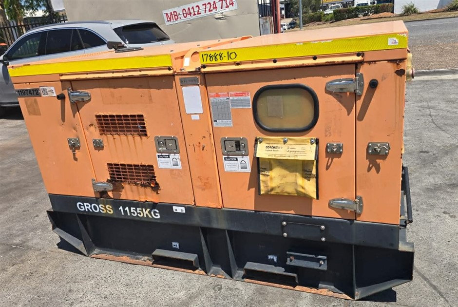 1 Lot Comprising of 2018 Allgen, Generator MPLS20S