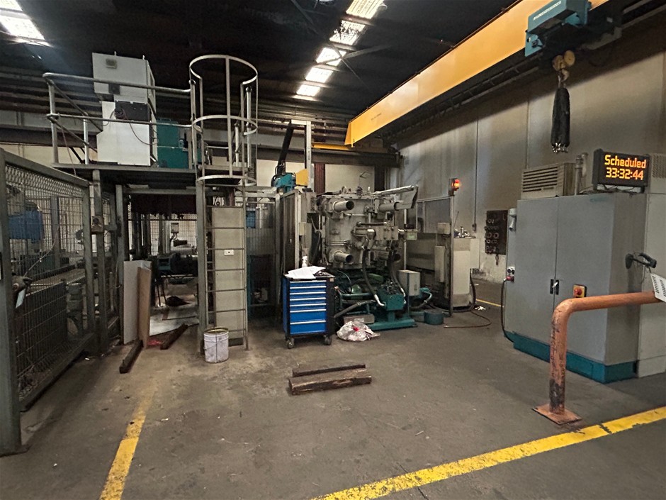 1999 Buhler SC66FV3.0 Die Casting Machine Cell 10