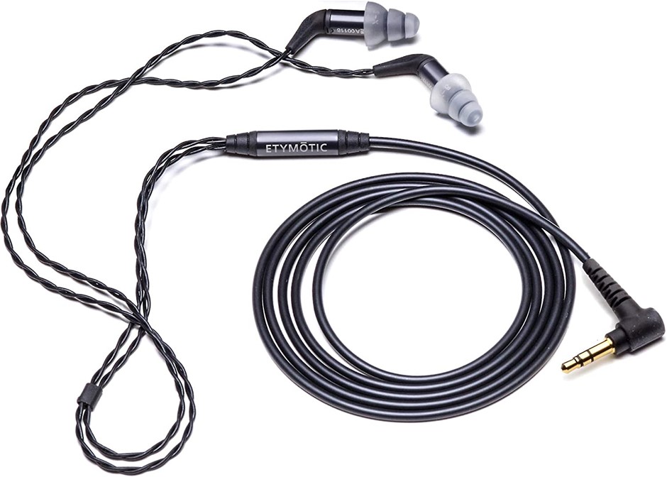 ETYMOTIC RESEARCH ER4XR in-Ear Monitors, Black.