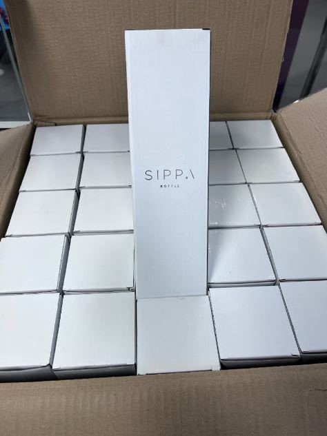 Brand New Sippa Bottles - White RRP Per bottle: $59.95