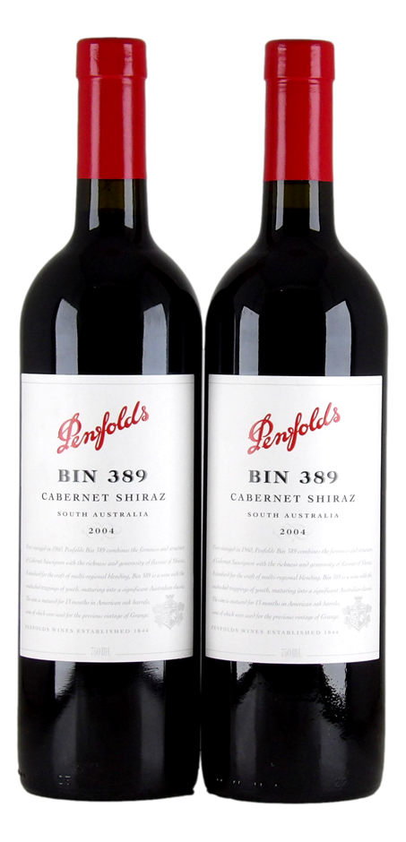 Penfolds Bin 389 Cabernet Shiraz 2004 (2x 750mL) SA
