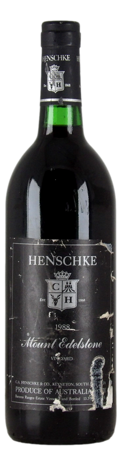 Henschke Mount Edelstone Shiraz 1988 (1x 750mL), Barossa, SA.