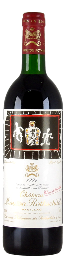 Chateau Mouton-Rothschild 1994 (1 x 750mL), Pauillac, Bordeaux, France.