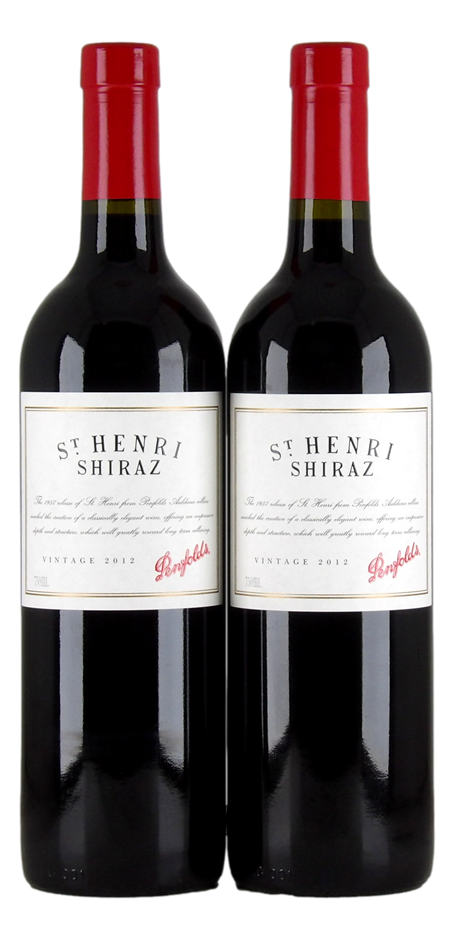 Penfolds `St Henri` Shiraz 2012 (2x 750mL), SA.