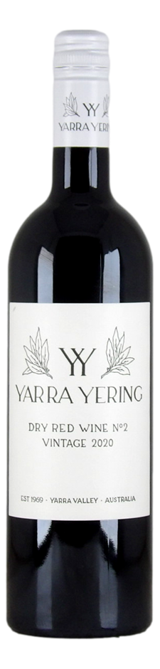 Yarra Yering Dry Red No 2 Shiraz Blend 2020 (1x 750mL),Yarra Valley