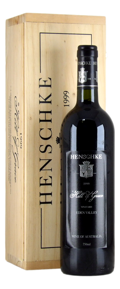 Henschke `Hill of Grace` Shiraz 1999 (1 x 750mL) Eden Valley, SA.