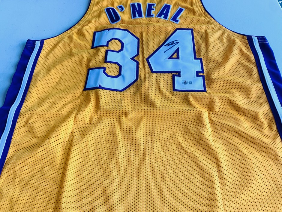 Shaquille O’neal Signed Jersey - La Lakers