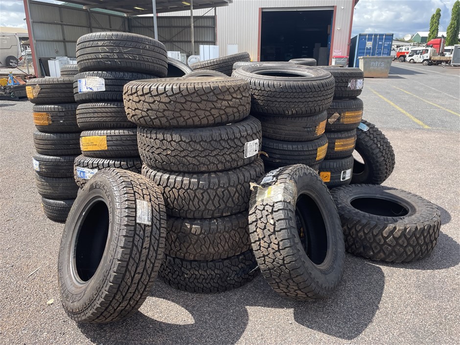 Mixed lot of Mostly New Tyres