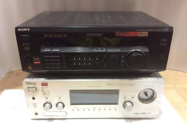 Sony Stereo/FM-AM Receiver & Stereo/FM-AM Receiver (Lot of 2)