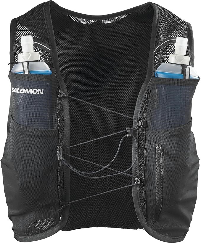 SALOMON Adv Hydra Vest 4 Unisex Hydration Vest Trail running Hiking, Comfor