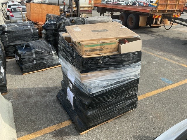 <p>Assorted Office Items Unknown Pallet Of</p>