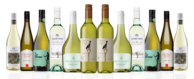 Amazing Autumn Mixed Whites (12x 750mL).