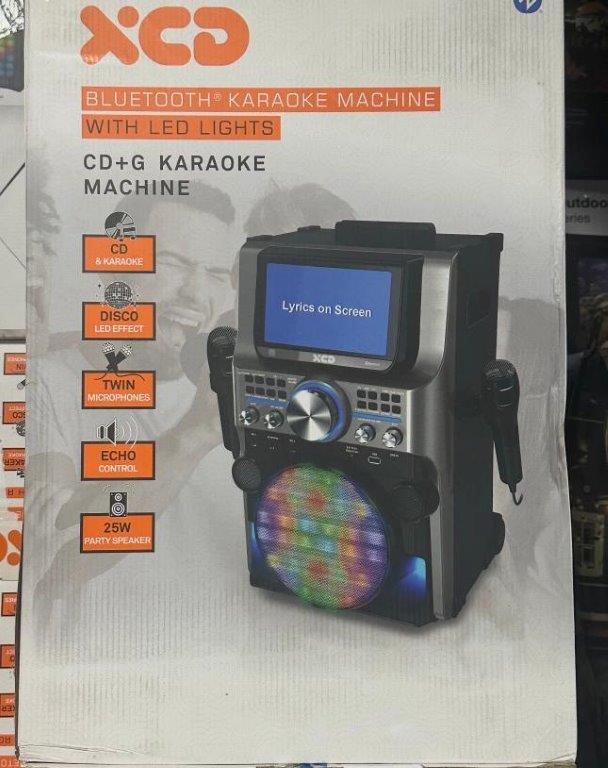 END OF LEASE SALE: Bluetooth Karaoke Machine