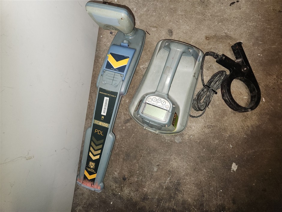 Radiodetection RD / TX Pipe Locator Detector Auction (0113-5062872 ...