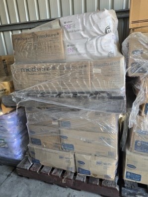 1 Lot Comprising of 4x Pallets Assorted Molicare Premium Incontinence Pads