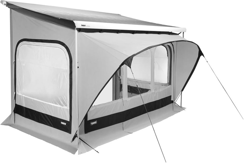 THULE QuickFit 3.10 m (Medium) Awning Tent-Silver. NB: Damaged Box.