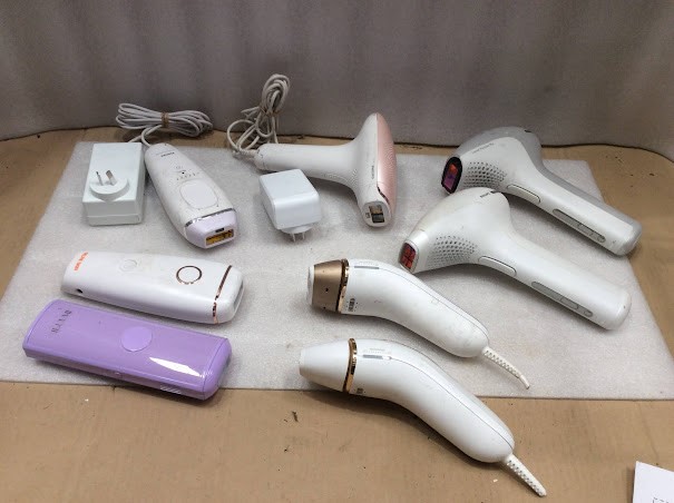 Iluumi Hair&Selfie Skin&Braun&Philips Mixed & Model Removal (Lot of 8)