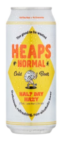 Heaps Normal Half Day Hazy (24x 375mL) Z