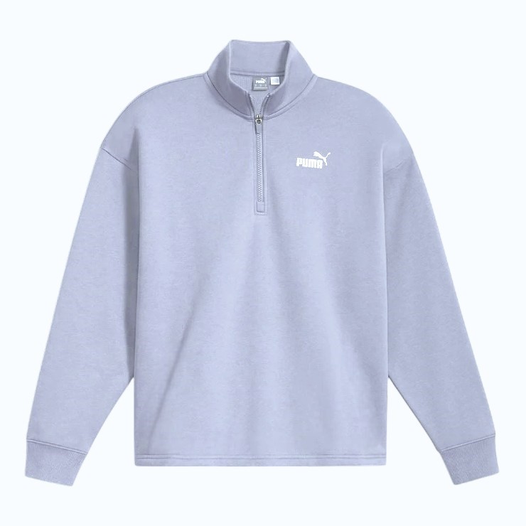 PUMA Women's ESS No.1 Logo Fleece Half-Zip, Size M, Cool Weather (86), 1355