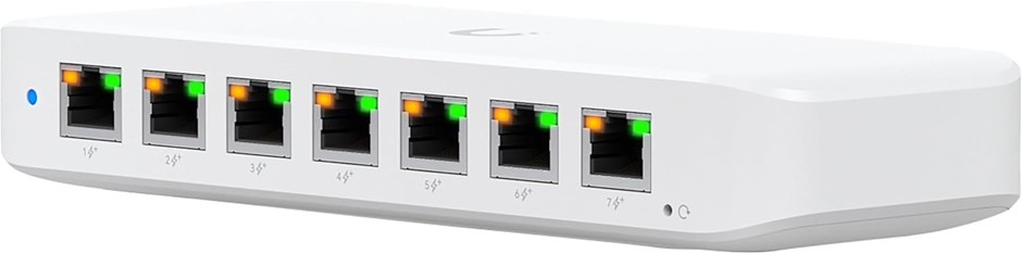 UBIQUITI Ultra 42W 8-Port GbE PoE Network Switch.