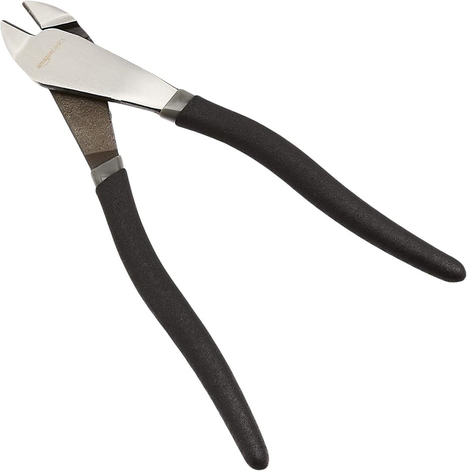 AMAZON BASICS Angled Head High Leverage Diagonal Cutters - 20.32CM.