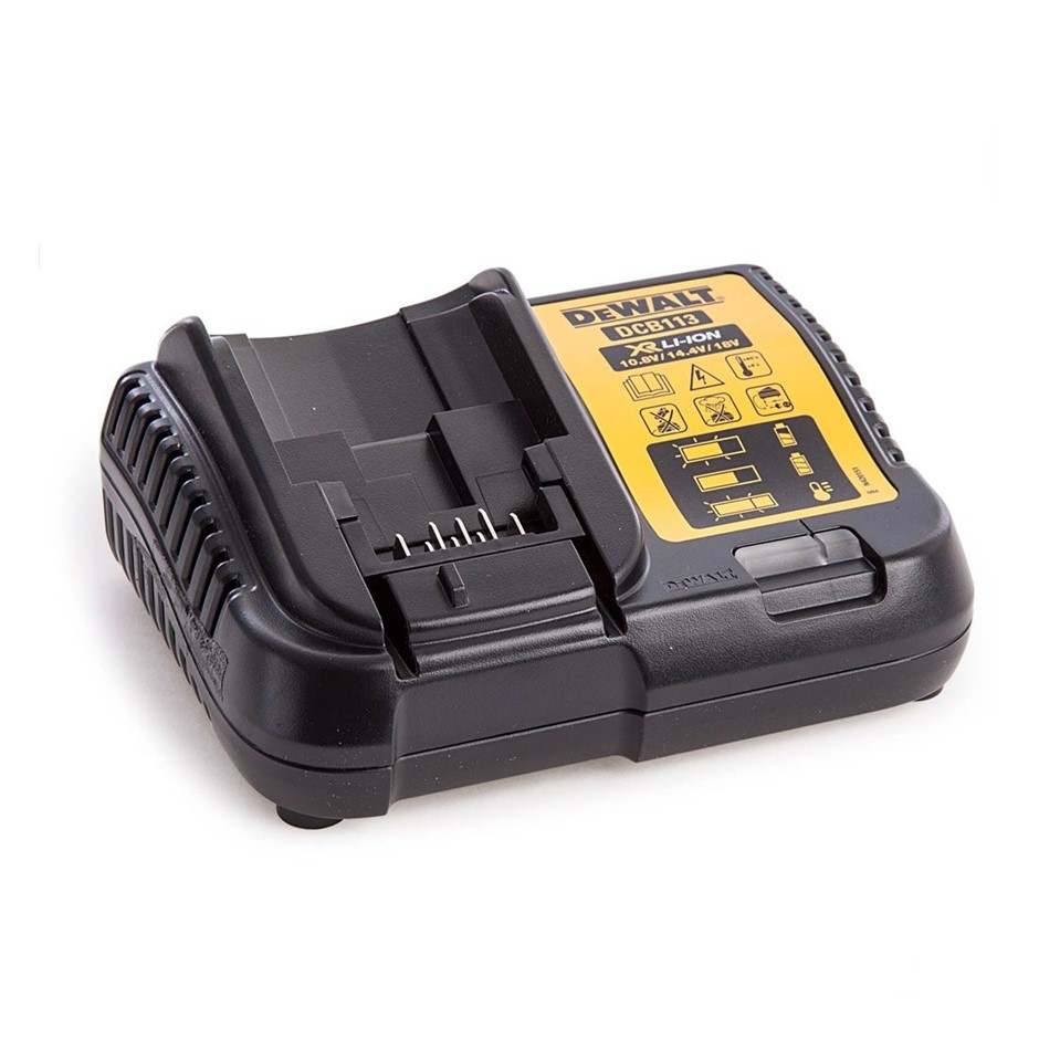 DeWALT Battery Charger 10.8V- 12V - 14.4V - 18V. NB: Minor use & Not in Ori