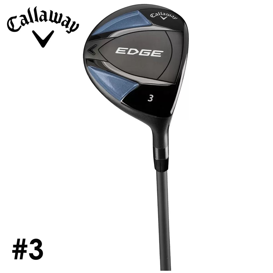 CALLAWAY Edge Men's Piece Right Handed Regular Flex Golf Club Driver, No. 3