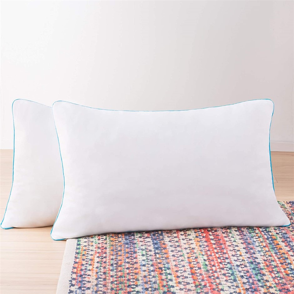 LINENSPA Memory Foam Bed Pillow, King Size, 2 Pack.