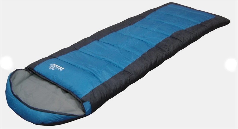 OUTBACK ULURU Hooded Junior Kids Sleeping Bag -5°C 170x65 with FREE Bag Lin