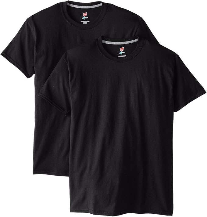 2 Pack x HANES Men's X-Temp Performance T-Shirt, Size L, Black, O4200. Buy