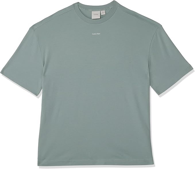 CALVIN KLEIN Men's Logo T-Shirt, Abyss, Large, K10K112487. RRP: $100. Buye