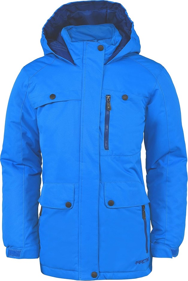 ARCTIX Kids Jackalope Insulated Winter Jacket, Size XS(6/7), Marina Blue, 8