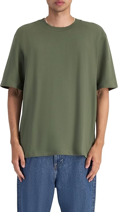 CHAMPION Men's Rochester Capital Tee, Medium, Cargo Olive CSI, ATXAN. RRP: