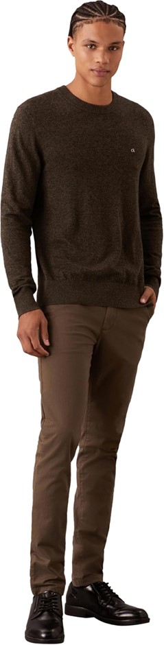 CALVIN KLEIN Men's Slim Chinos, Tarmac, Size 36W x 32L, K10K113696. RRP: $1
